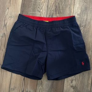 Navy Polo Swim Shorts